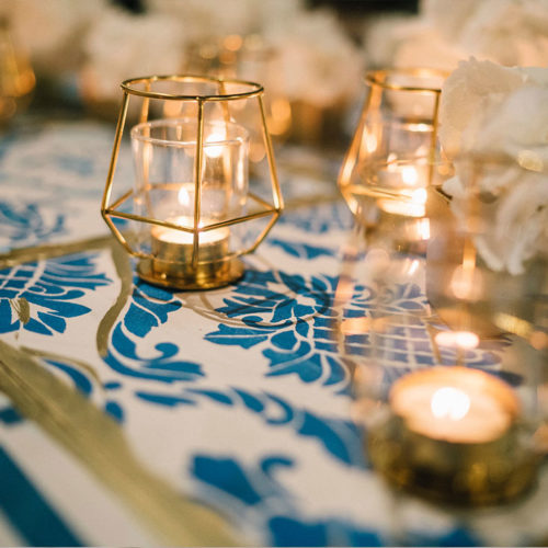 foto matrimonio blue and gold