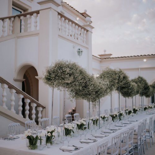 foto matrimonio tavolo imperiale